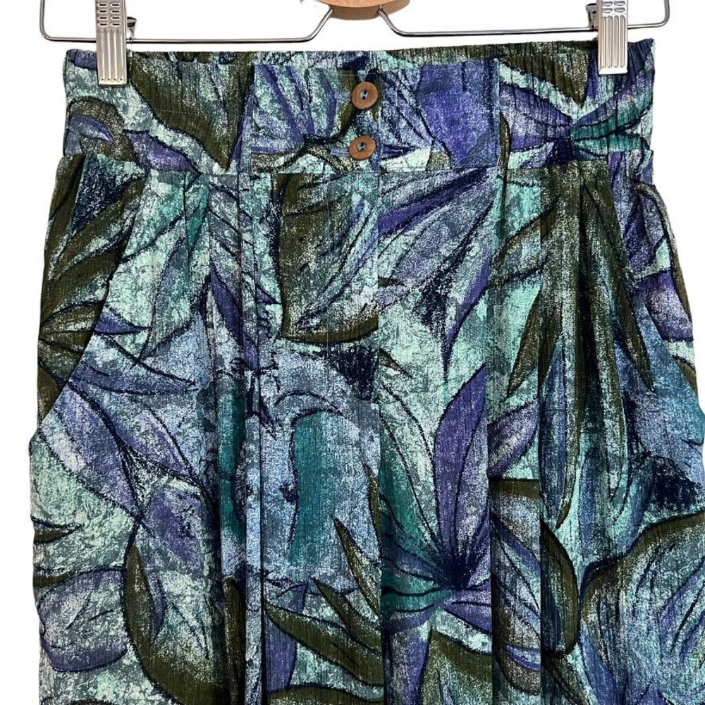 Karen Kane Vintage Coastal Grandma Resort Pants Size 8 - Picture 3 of 13